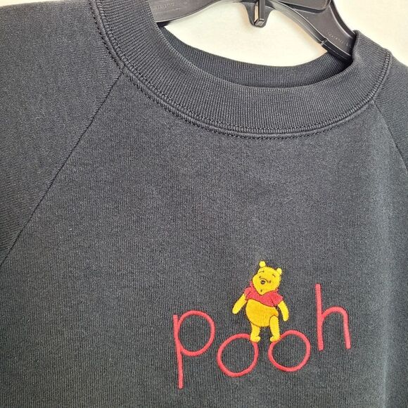 Vintage 80s Winnie The Pooh Embroidered Crewneck Sweater Size Large - Picture 5 of 8